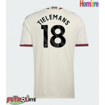 Camiseta Manchester United Youri Tielemans #18 Tercera Equipación 2026-27 manga corta